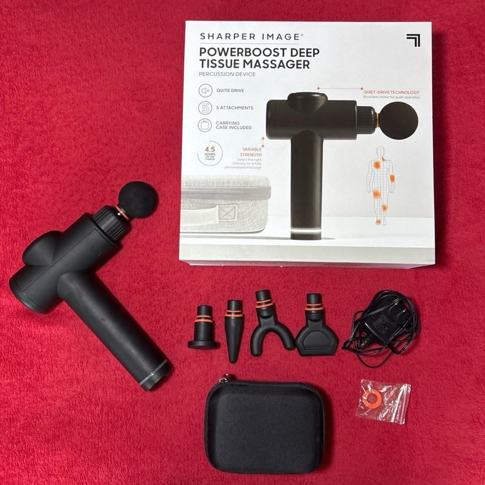 Sharper Image Powerboost Deep Tissue Massager